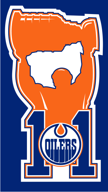 Edmonton Oilers 2006 07 Special Event Logo iron on paper